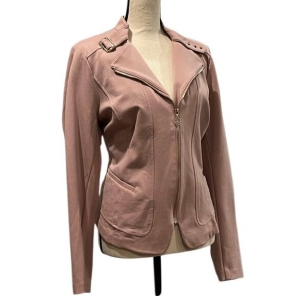 Torrid Light Pink Moto Jacket - Picture 3 of 12